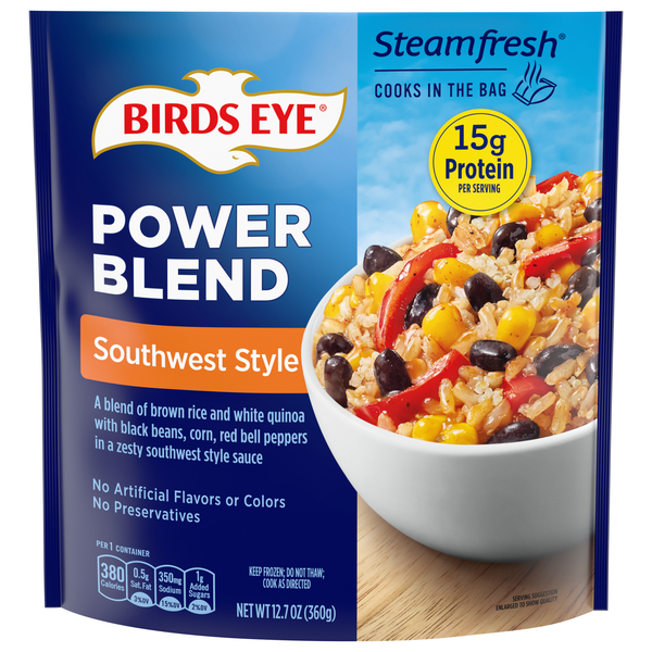 Birds Eye Steamfresh Southwest Style Power Blend Frozen