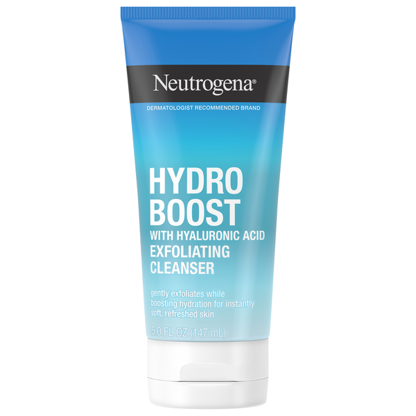 Neutrogena Hydro Boost Exfoliating Face Cleanser with Hyaluronic Acid