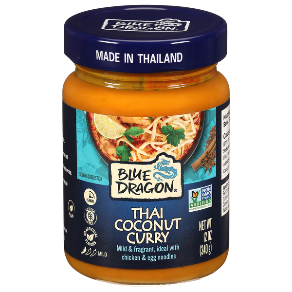 Blue Dragon Mild Thai Coconut Curry Sauce