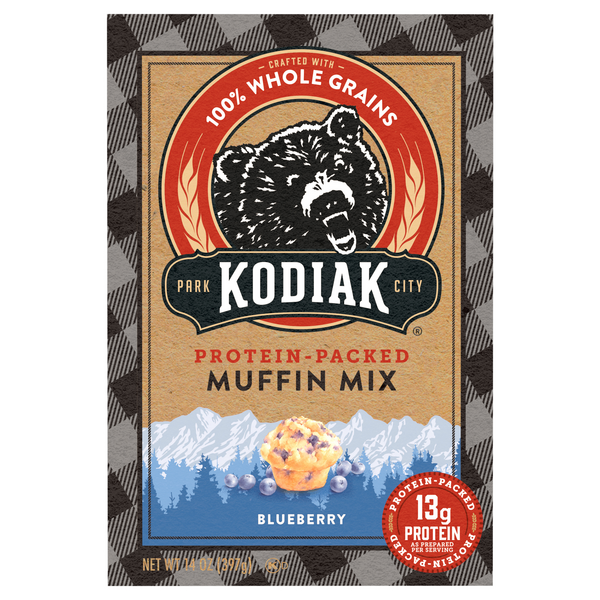 Kodiak Protein-Packed Blueberry Muffin Mix