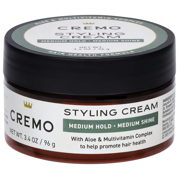 Cremo Medium Hold & Shine Styling Cream