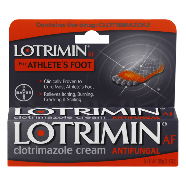 Save on Lotrimin AF Antifungal Clotrimazole Cream for Athlete's Foot