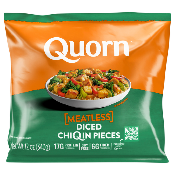 Quorn Meatless Diced ChiQin Pieces Frozen