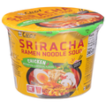 Choi Chicken Flavored Sriracha Ramen Noodle Soup Cup