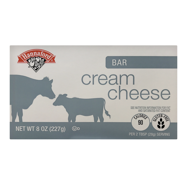 Hannaford Cream Cheese Bar