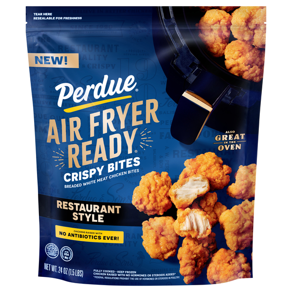 Perdue Air Fryer Ready Restaurant Style Crispy Breaded Chicken Bites