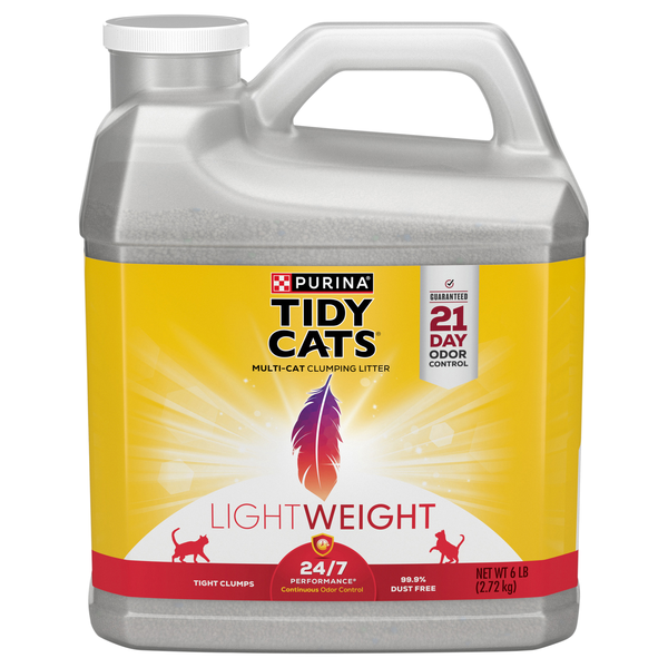 Tidy Cats Lightweight 24/7 Performance Clumping Multi-Cat Litter