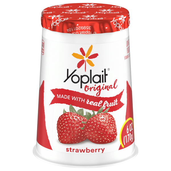 Save on Yoplait Original Low Fat Strawberry Yogurt Cup Order Online
