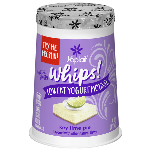 Save on Yoplait Whips! Yogurt Mousse Key Lime Pie Low Fat Order Online