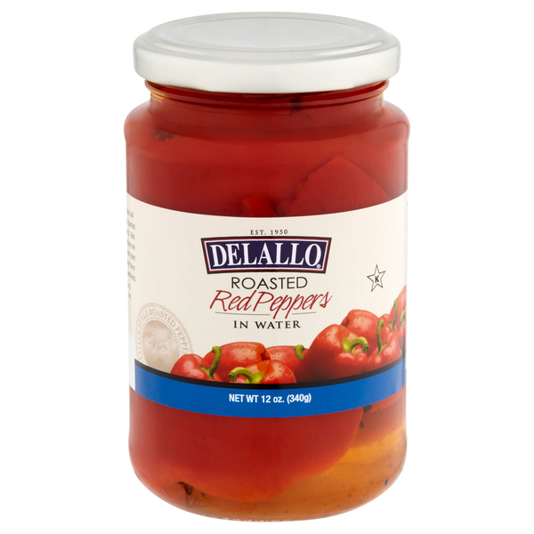Save on DeLallo Roasted Red Peppers in Water Order Online Delivery