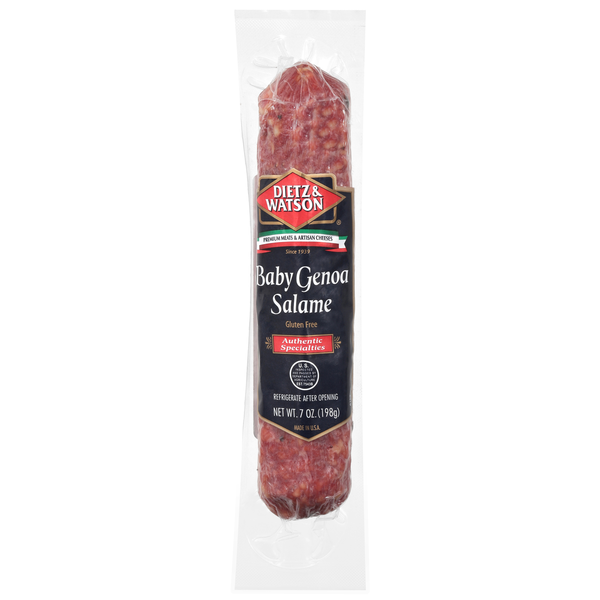 Dietz & Watson Baby Genoa Salame