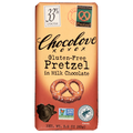 Chocolove Gluten Free Pretzel in Milk Chocolate Candy Bar 33% Cocoa