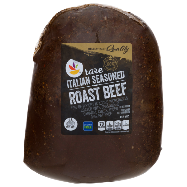 Giant Deli Rare Italian Seasoned Roast Beef (Thin Sliced)