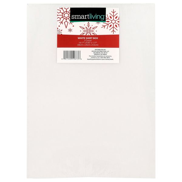 Smart Living White Shirt Box