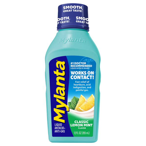 Mylanta Classic Flavor Antacid Anti-Gas Liquid
