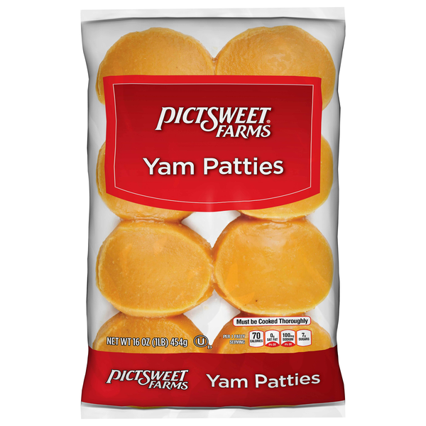 Pictsweet Farms Sweet Potato Patties - 8 ct Frozen