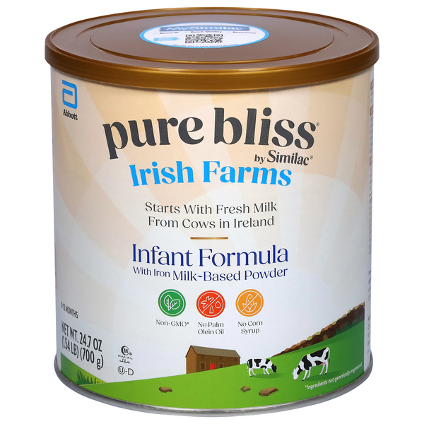 Pure Bliss by Similac Powder Infant Formula with Iron
