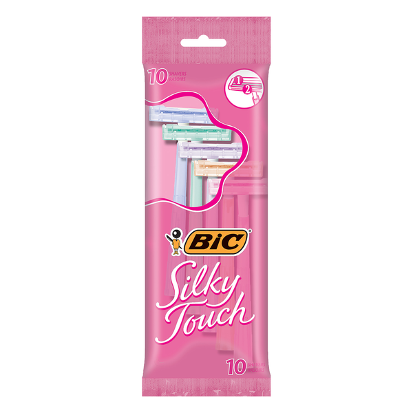 BIC Silky Touch Shavers Disposable