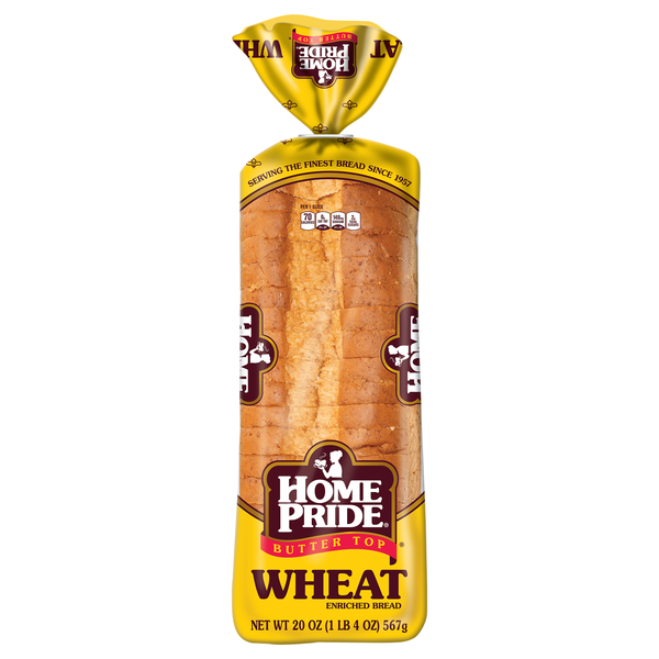 Home Pride Butter Top Wheat Bread Sliced