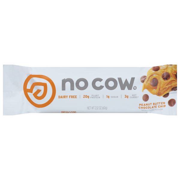 Save on No Cow Protein Bar Peanut Butter Chocolate Chip Dairy Free