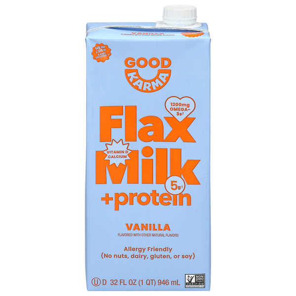 Good Karma + Protein Vanilla Flax Milk