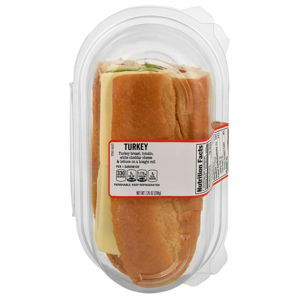 Giant Deli Turkey Sandwich (Half)