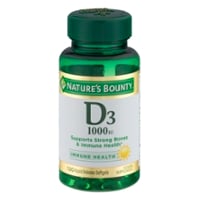 Nature's Bounty 1000IU Vitamin D3 Softgels