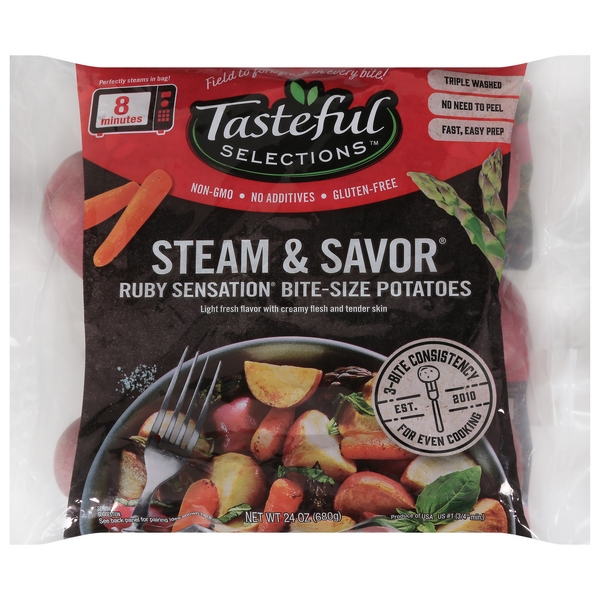 Save on Tasteful Selections Steam & Savor Ruby Sensation Potatoes Order