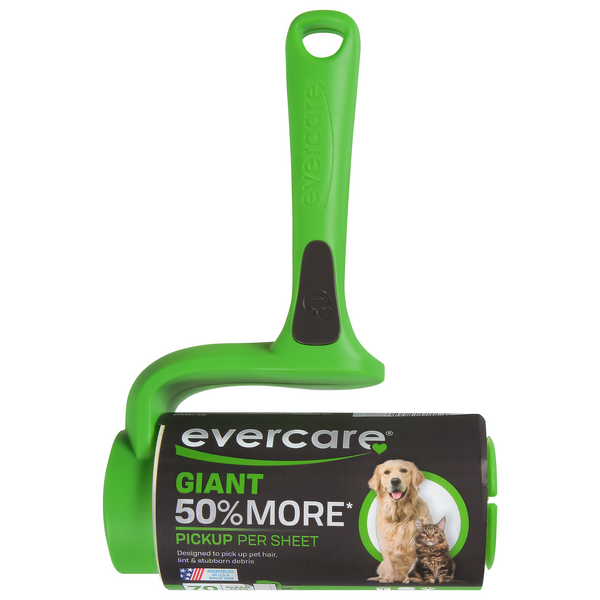 Evercare Giant Extreme Stick Lint Roller 70 Sheets