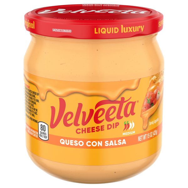 Velveeta Queso Con Salsa Cheese Dip