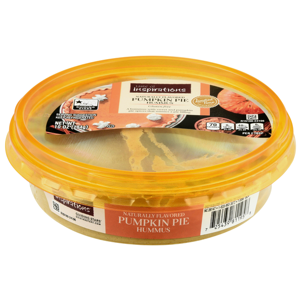 Taste of Inspirations Gluten Free Pumpkin Pie Hummus