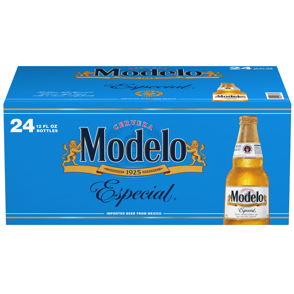 Modelo Especial Imported Beer - 24 pk