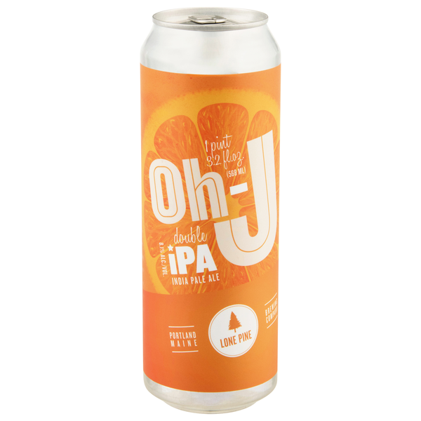 Lone Pine Oh-J Double India Pale Ale Beer