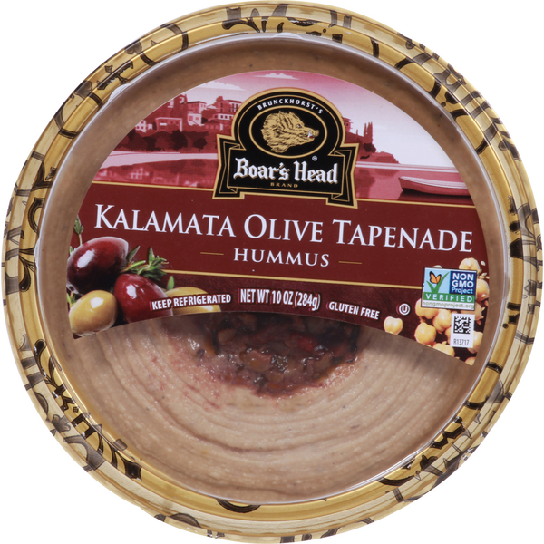 Boar's Head Gluten Free Kalamata Olive Tapenade Hummus