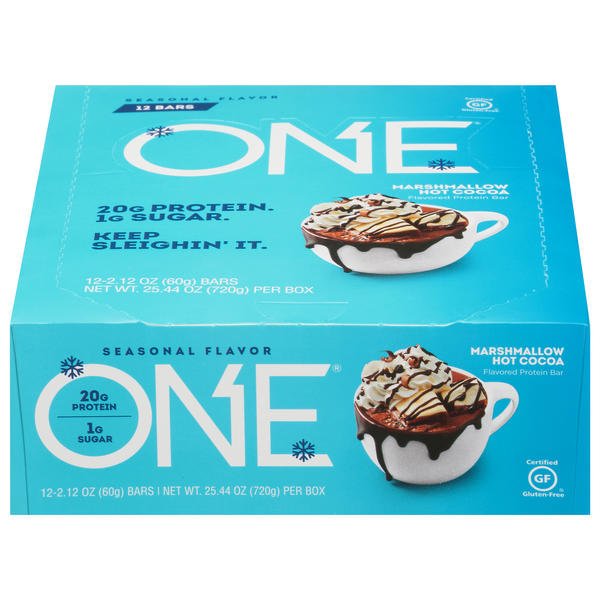 Save on ONE Protein Bar Marshmallow Hot Cocoa 12 ct Order Online