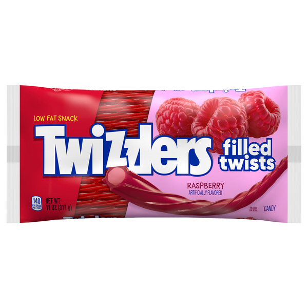 Twizzlers Raspberry Filled Twists Candy
