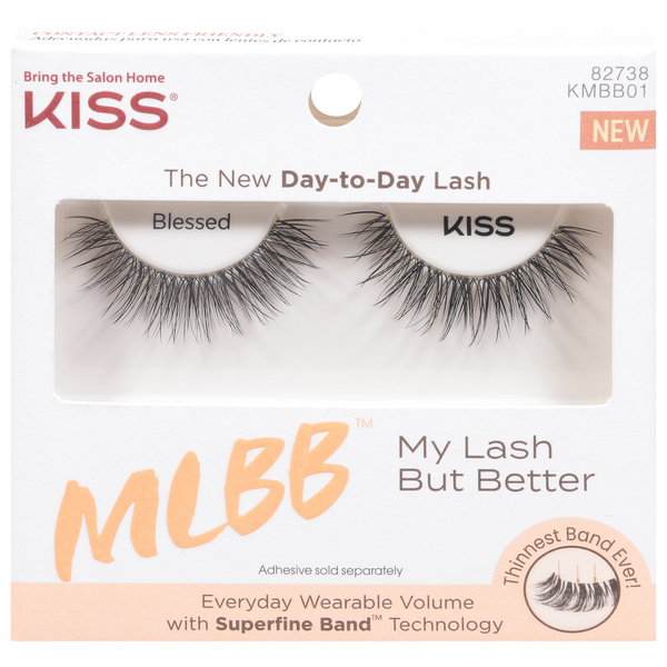 Kiss MLBB My Lash But Better Lashes Blessed 82738