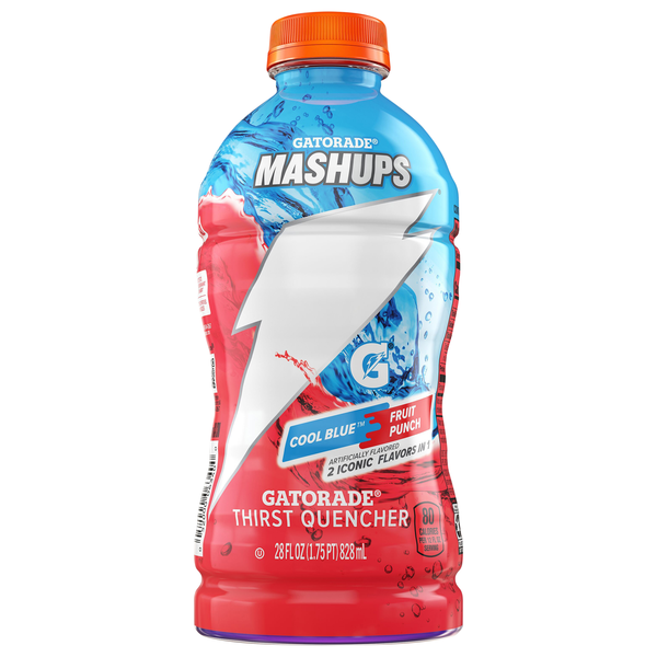 Gatorade Mashups Cool Blue Fruit Punch Thirst Quencher