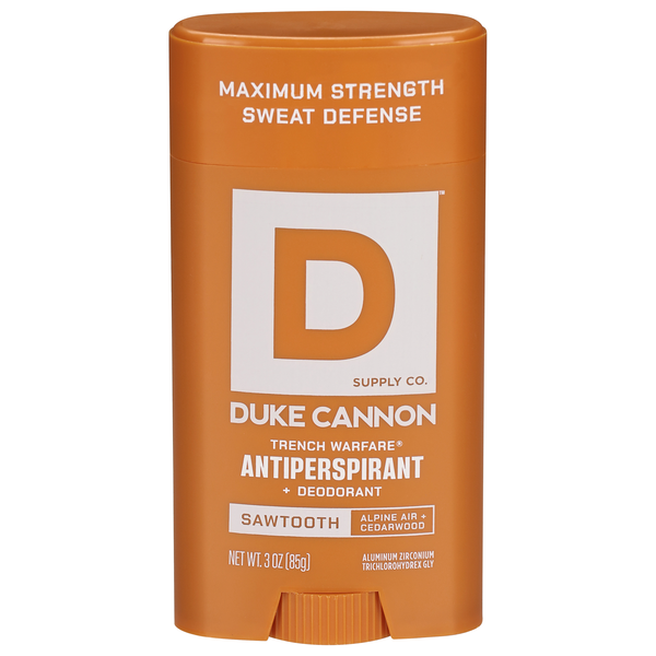 Duke Cannon Trench Warfare Alpine Air + Cedarwood Antiperspirant/Deodorant