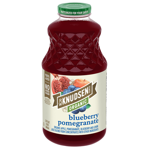 R.W. Knudsen Organic No Sugar Added Blueberry Pomegranate Juice