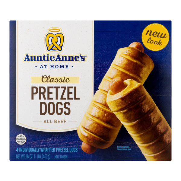 Save on Auntie Anne's Pretzel Dogs Classic 4 ct Order Online Delivery