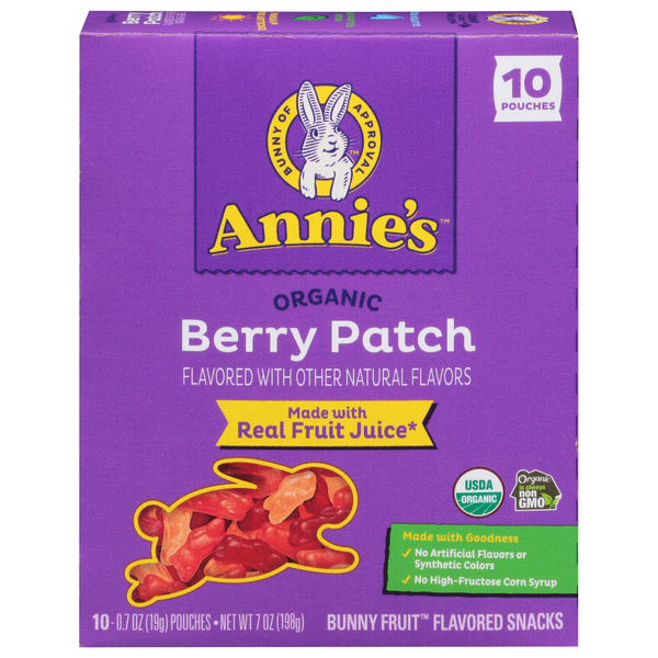 Save on Annie's Berry Patch Bunny Fruit Flavored Snacks Organic 10 ct