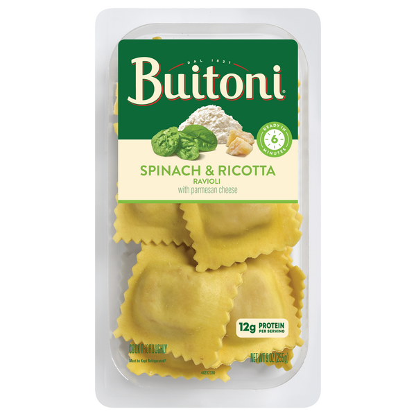 Save on Buitoni Ravioli Pasta Spinach & Ricotta Order Online Delivery
