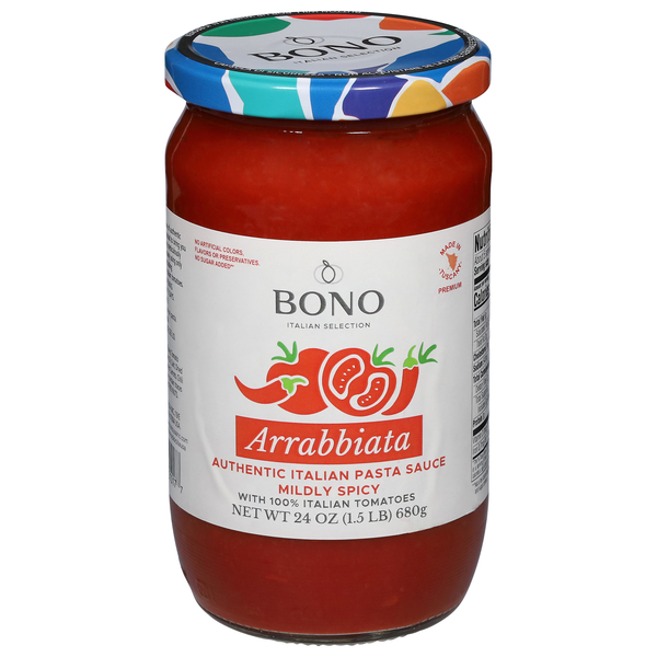 Bono Mildy Spicy Arrabbiata Pasta Sauce