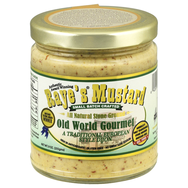 Raye's Old World Gourmet Stone Ground Mustard
