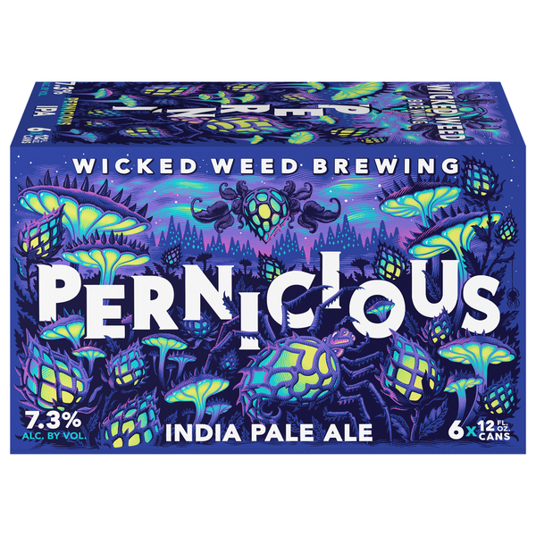 Wicked Weed Brewing Pernicious India Pale Ale - 6 pk