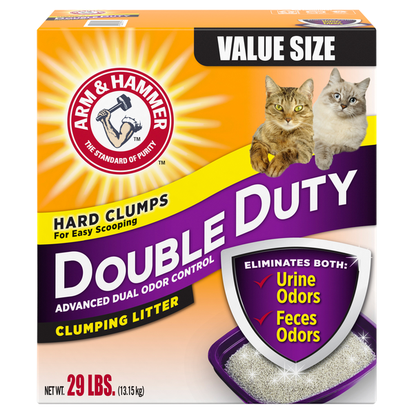 Arm & Hammer Double Duty Clumping Scented Cat Litter Value Size