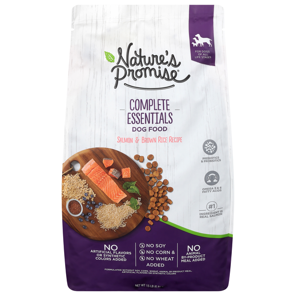 Save on Nature's Promise Complete Essentials Salmon Brown Rice