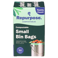 Repurpose Compostables Small Bin Bags Extra Strong 3 Gallon
