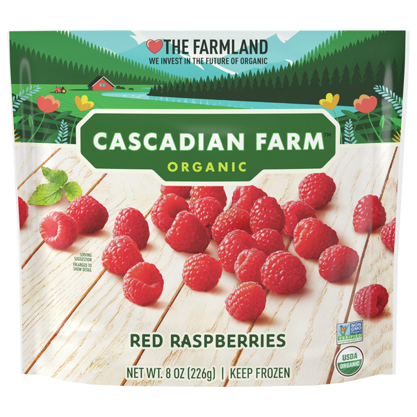 Cascadian Farm Organic Red Raspberries Frozen